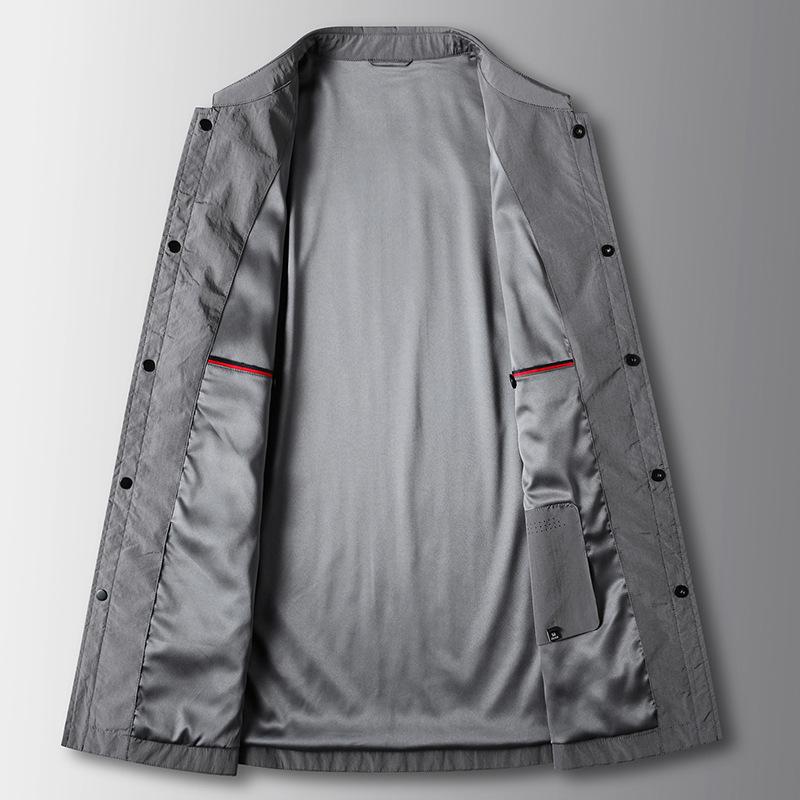 Autumn and Winter New Lapel Shirt Version Top Middle-aged and Young Light Luxury Business Casual Jacket