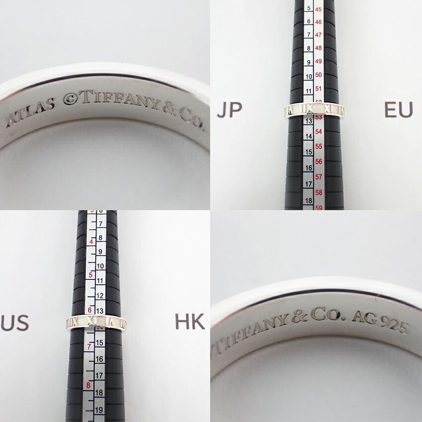 [Used] TIFFANY 925 Atlas Ring / Size 12.5 / J44-6