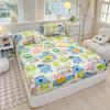 Bedspreads Cartoon Kids Bedding Fitted Sheet Elastic Band Around Mattress Cover Single King Size Sabanas Bed Cover Bed Sheets