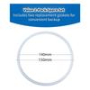 Versatile Replacement Silicone Lid Gasket Seal For Ninja BN600 BN601 BN602 Food Processor- Food-Grade& Heat-Resistant Material