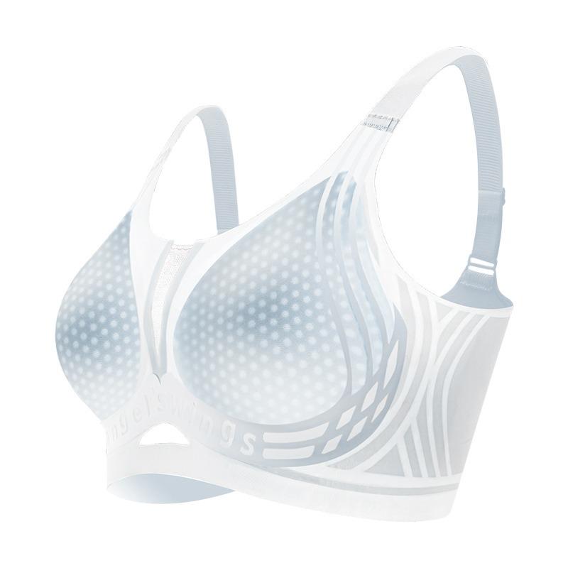 Underwear women's big breasts show small nakedness without traces Soft support Lift and gather to close secondary breasts Anti-sagging bra