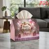 1pc Modern Minimalist Tissue Box Holder Suitable for Kitchen, Living Room, Car & Parties - Reusable Flat Napkin Dispenser with Tissue Storage, Decorat