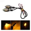 2/4pcs LED Turn Signal Light Super Bright Motorcycle Mini Universal Led Motorbike Lampe Amber Blinker LED Indicators Light