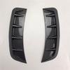 1Pair Car Side Fender Stickers Carbon Fiber Look Arch Wheel Eyebrow Protector