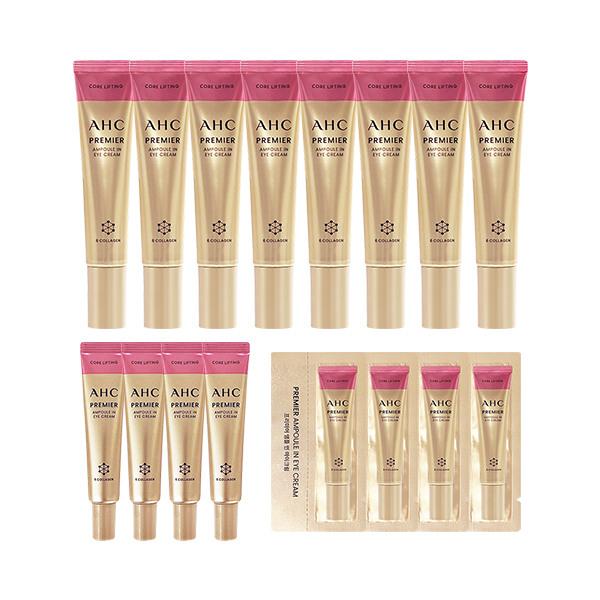 AHC Eye Cream Season 12 40ml x8 + 12ml x4 + 4 samples