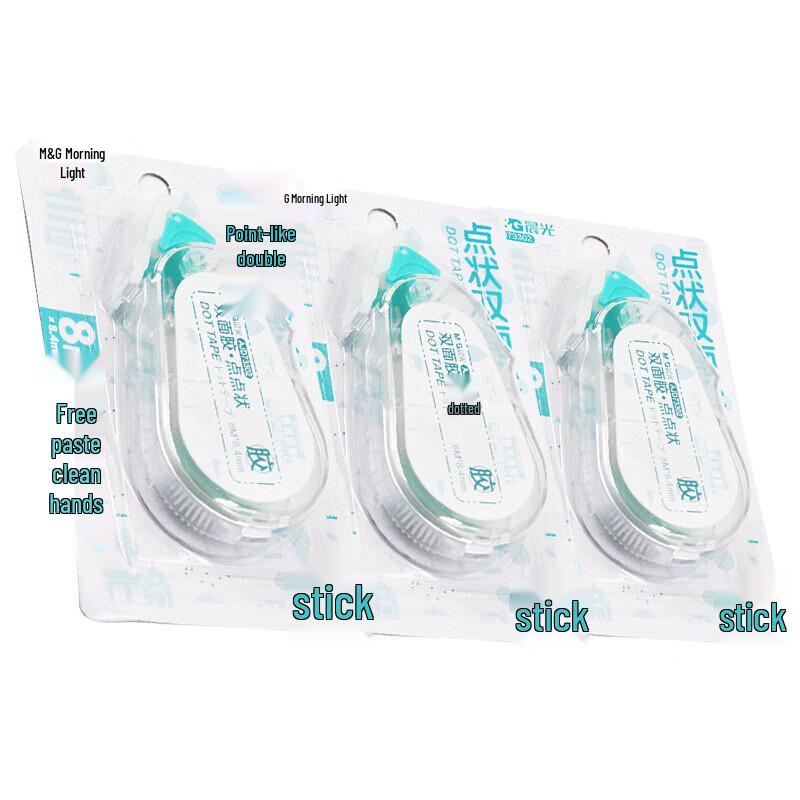 M&G Correction & Dot-Type Adhesive Roller, 5-Pack