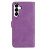 For Samsung Galaxy S25+ Case Butterfly Flower Imprinted PU Leather Wallet Stand Phone Cover