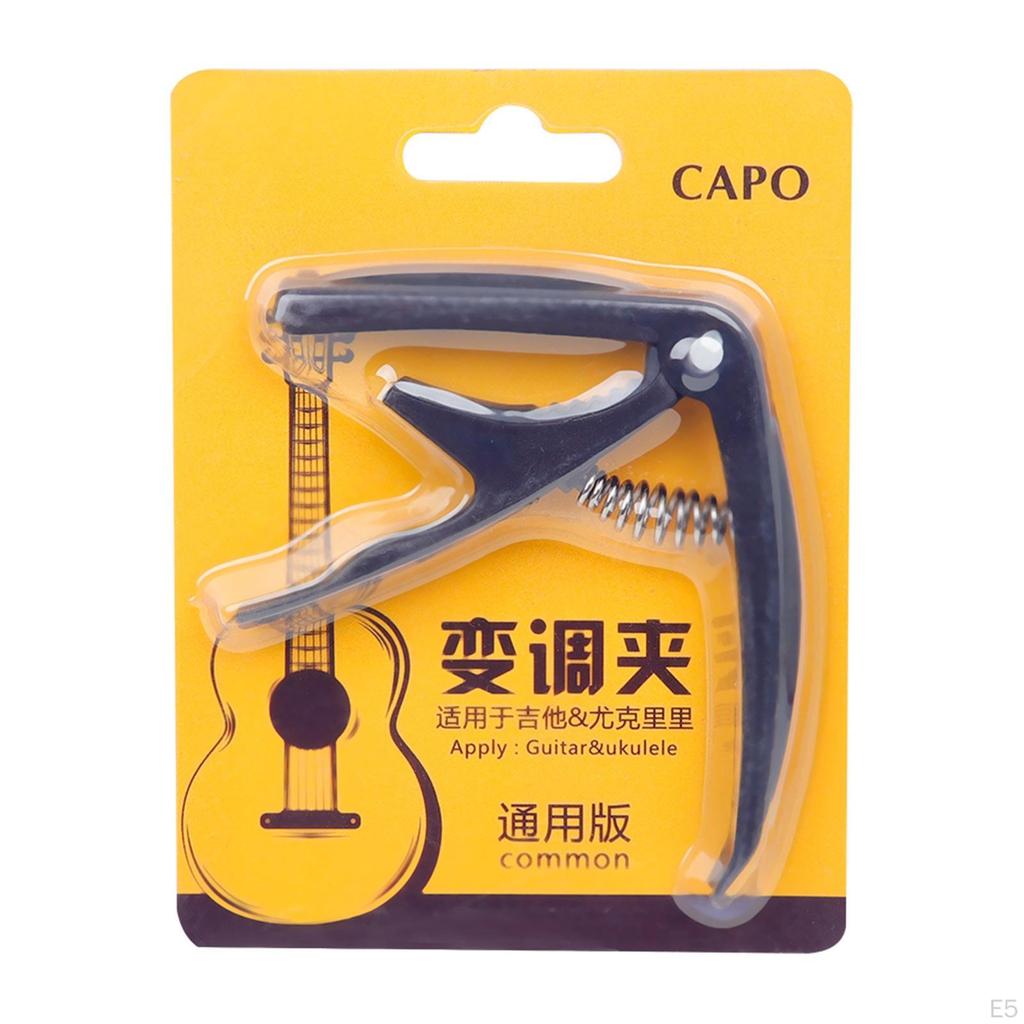 Resin Clamp for Capo Ukulele 4 Strings Soprano Concert Tenor Baritone Light