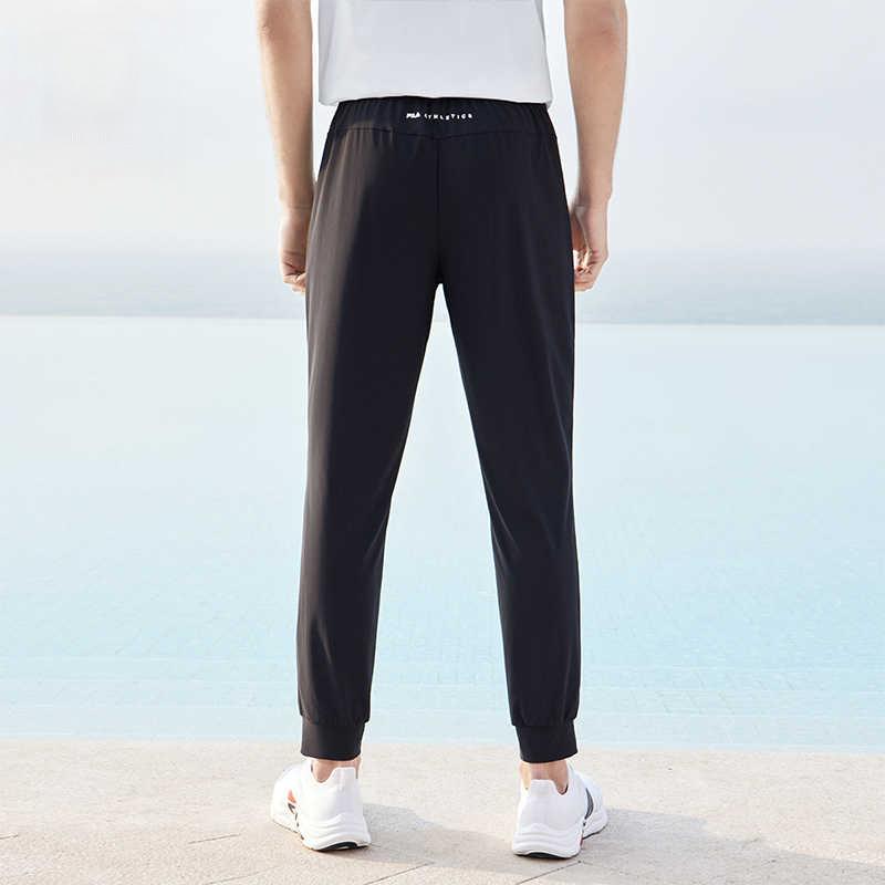 Fila Fitness Series Knitted Long Pants Men Bottoms Deep-Black A51M421615ABK