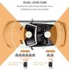 Dash Cam 1080P Dual Lens DVR Car Driving Recorder 4 Inch LCD Screen 170° Wide Angle, G-Sensor, WDR, Parking Monitor, Loop Recording, Motion Detection