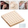 Blocking Board, Wooden Craft Crochet Knitting Board. Practical Tool for