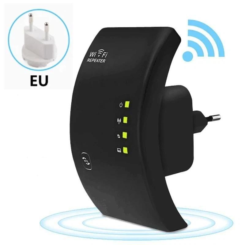 300Mbps WiFi Repeater 2.4G Unterstützt 10+ Geräte Signalverstärker Einfache Einrichtung Extender für Homeoffice