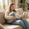 Plush Seal Stuffed Animal Soft Plush Toy Realistic Design Compressed 10cm Size Suitable for Collection or Display