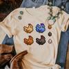 Stardew Valley Top Damen Manga Y2K T-Shirt Mädchen Anime Harajuku Kleidung