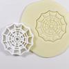 2/1 Stück Halloween Spinnennetz 3D Keksausstecher Cartoon Spinne Plastik Pressbarer Keksstempel Schokoladenform Kuchen Dekoration Werkzeuge