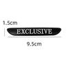 3D Metal  Side Fender Stickers Emblem Badge Car Styling Accessories