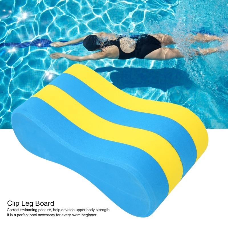 Swim EVA Floating Board Swim Clip Leg Board Kickboard For Swimming Training Aid Tool