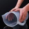 Functional 3000ml Measuring Pitchers with Lid Plastic Measuring Pitchers with Lid for Paint Mixing and Kitchen Use