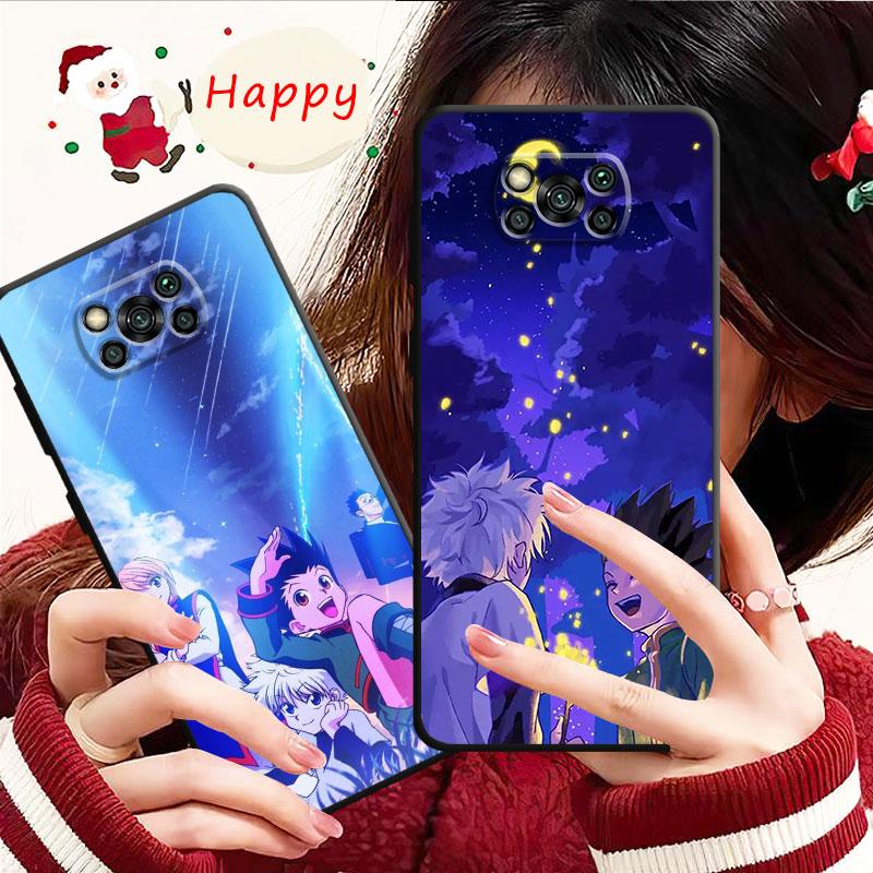 Hunter ×Hunter Killua Zoldyck For Xiaomi Poco X3 Nfc X4pro X5 M3 For Mi 12 13 11 10 10t 8 Note10 Lite 11ultra 11t Pro F1 Cover