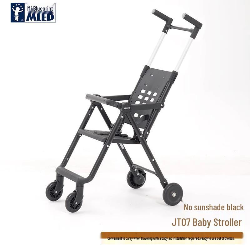 

Компактная складная детская коляска Mi Blueprints - Высокая посадка, четырехколесная конструкция для удобных прогулок