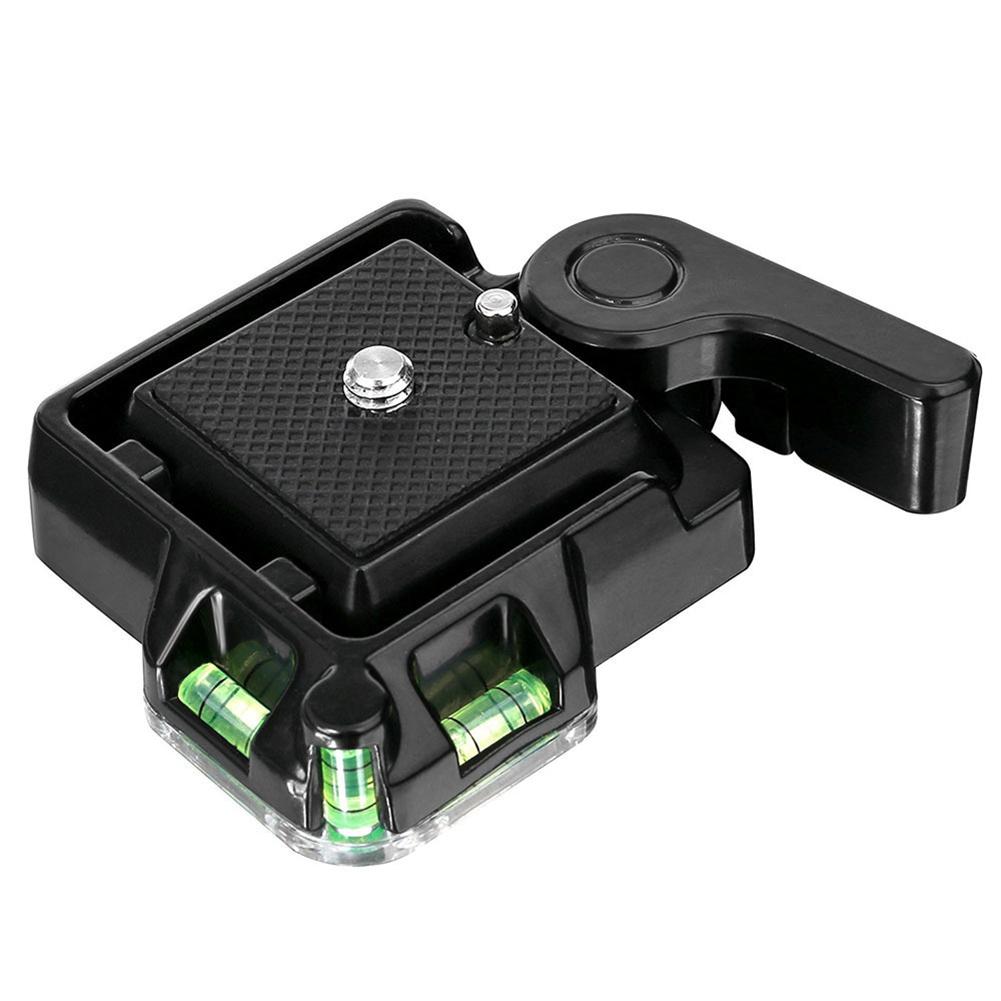 

QR40 Camcorder Tripod Monopod Ball Head Quick Release Plate Holder for DSLR Camera Tripod Quick Release Plate Clamp Adapter чёрный