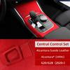 Alcantara Interior Trim for BMW G20 G28 G29 325i 330i 3 4 Serie Gear Shift Cover