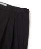 WEST GRAND BOULEVARD Libre Wide Two-Tuck Wool Blended Slacks Black