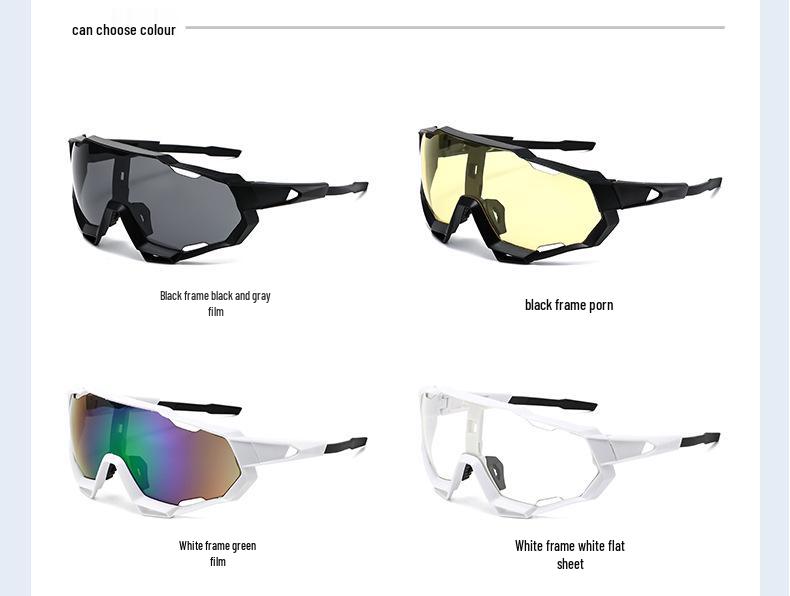 European Style UV Protection Colorful Cycling Sunglasses