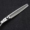 Hairdressing Cutting Scissors Hair Styling Tools 6/6.5/7 inch Salon Scissors Set 440C Barber Shears 10 25 40 50 Thinning Rate