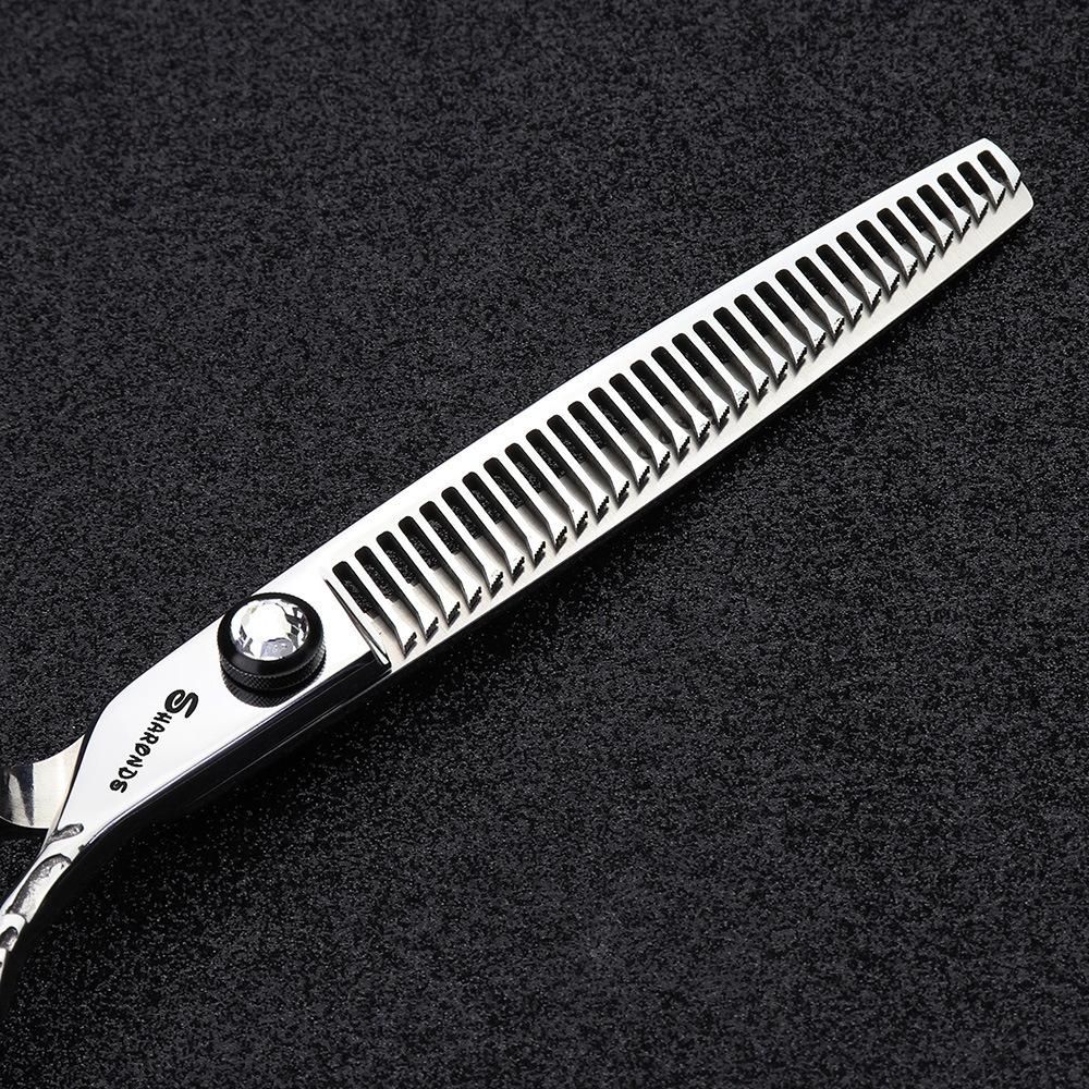 Hairdressing Cutting Scissors Hair Styling Tools 6/6.5/7 inch Salon Scissors Set 440C Barber Shears 10 25 40 50 Thinning Rate