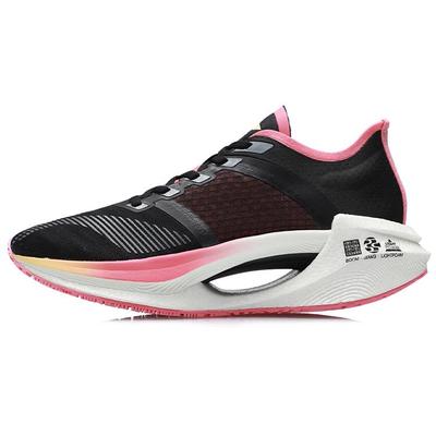 Li Ning Shadow Essential Running Shoes Women's Low Top Black/Pink ARHR122-2