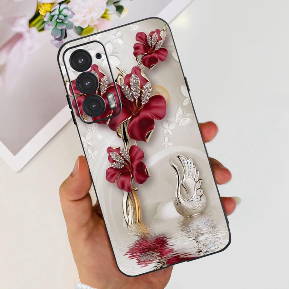 Skirta Motorola Moto Edge 20 Pro dėklas Naujas Madingas Dažytas Dangtelis Minkštas Silikoninis Telefono Dėklas Skirta Motorola Edge 20 Lite Edge20 Pro Korpusas