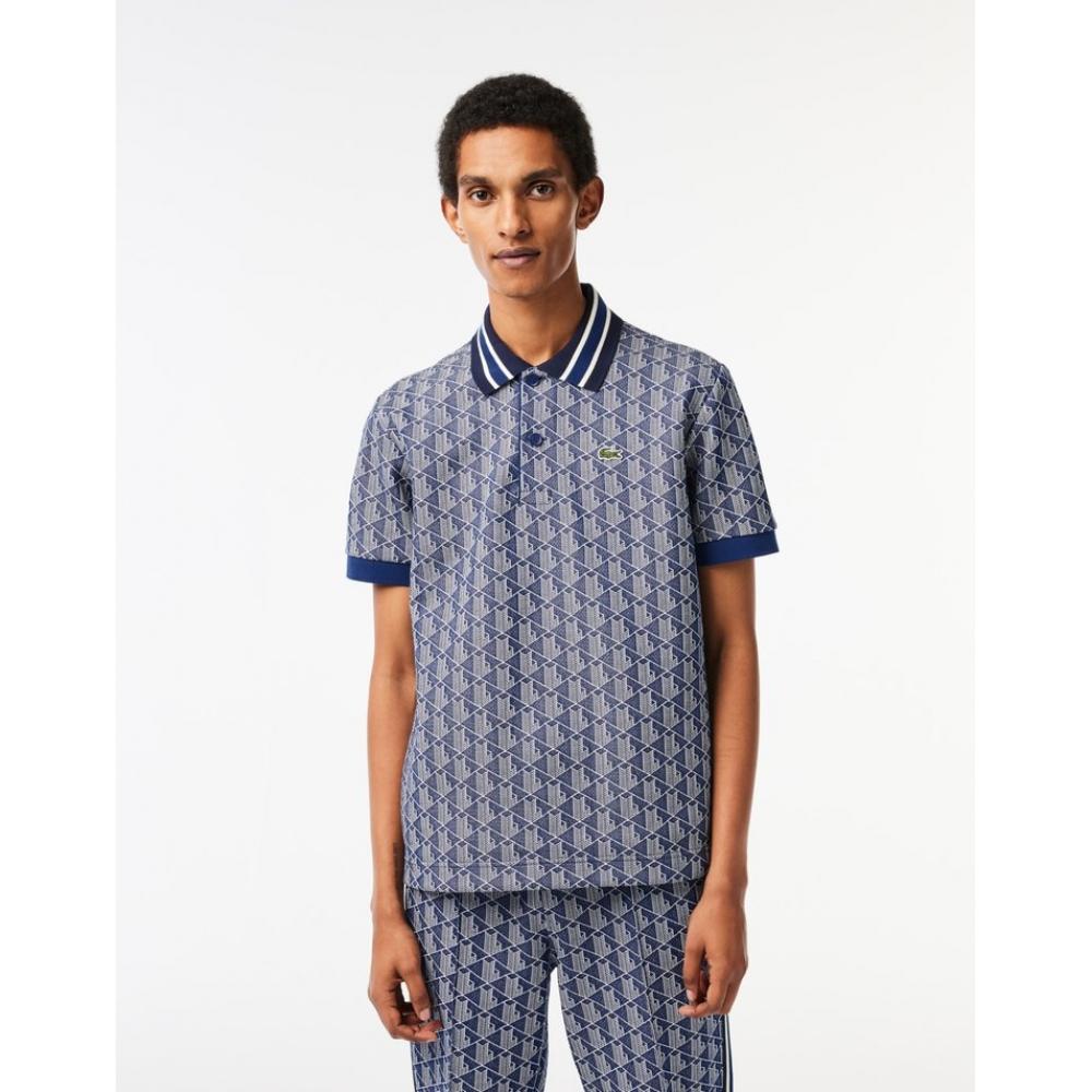 

LacoSte Men S Stripe Monogram Karati Dh1417 53n Qie 005