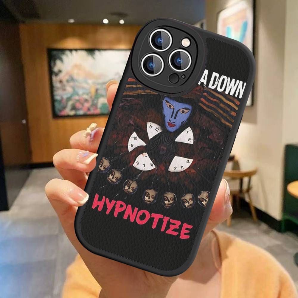 

Band S-System Of A D-Down Phone Case For IPhone 16 15 14 13 12 11 Pro Max Plus Shockproof Leather Cover iPhone 16 pro