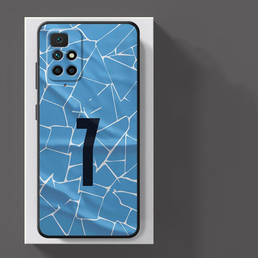 

Football Number Case for Xiaomi Redmi 12C A4 A1 A2 Plus K40 K80 Pro 14C A3 A5 13C 9 10 Funda Phone Cover Redmi 12C