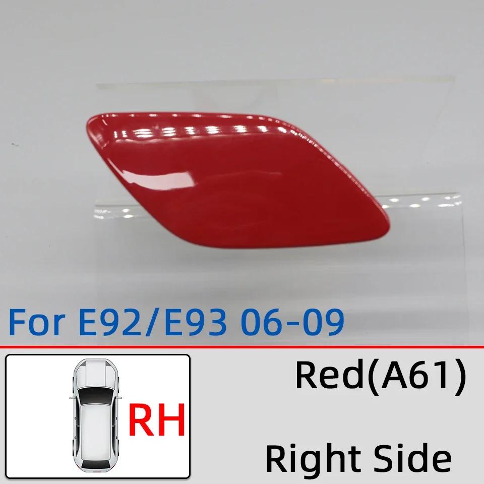 Headlight Washer Nozzle Cover For BMW E92 E93 LCI 320 325 330 335 M Srpot Coupe Convertible 2006-2013 Painted Washer Cap
