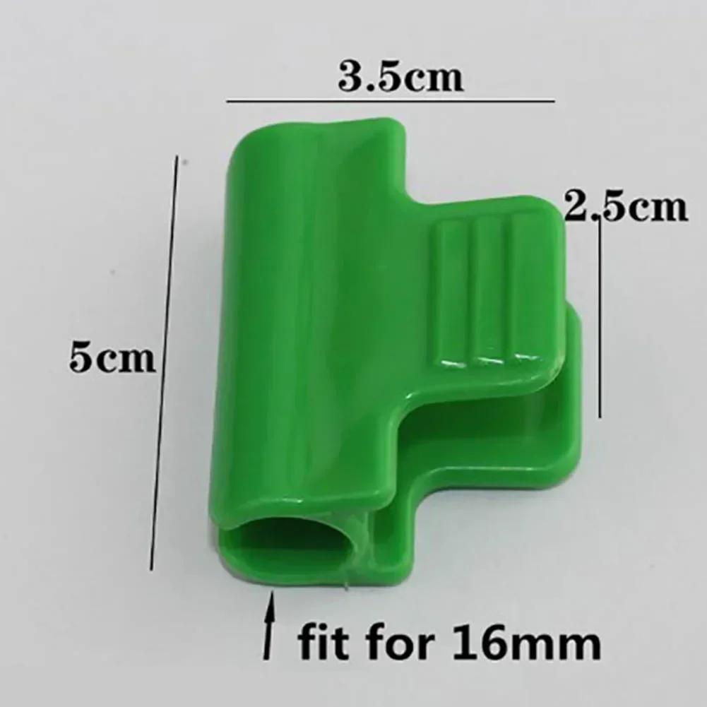 50pcs Greenhouse Clamps Clips Plant Stakes Pipe Clamps For Outer Diameter Shed Film Row Cover Shading 12121212112121212