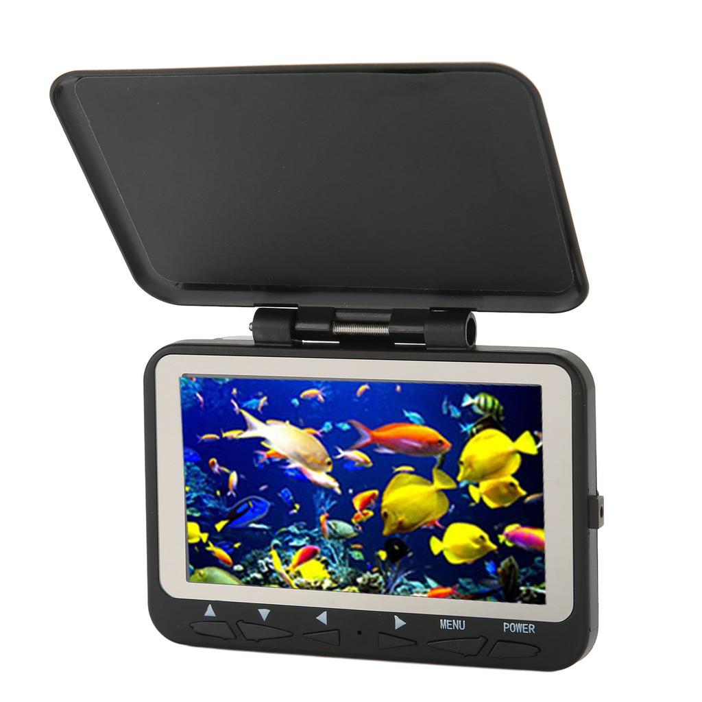 HD Vizuální Podvodní Kamera 1000 TVL Hledač Ryb Vodotěsná Kamera 4,3 Palcová Rybářská Kamera