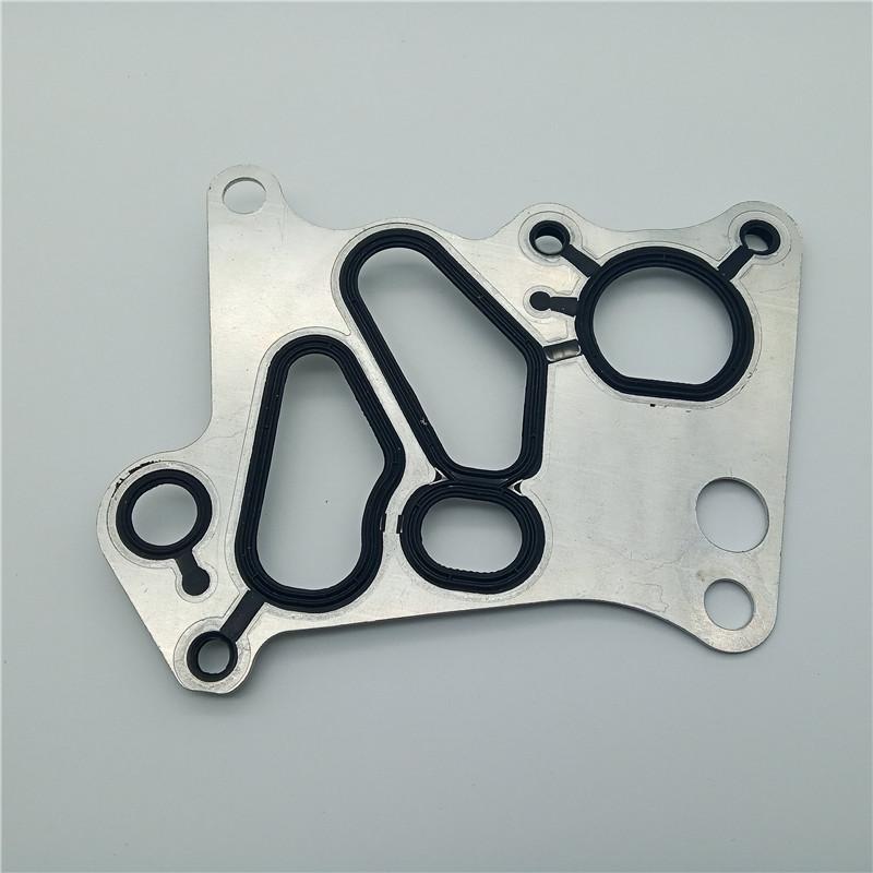 For Mercedes M271 W204 C180 C200 E200 SLK Oil Filter Housing Gasket / Radiator Oil Cooler Gasket Kits OE: 2711840280