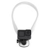 C071 Neck Strap Mount Silicone Metal Support Bracket for GoPro Insta360 DJI Action Cameras