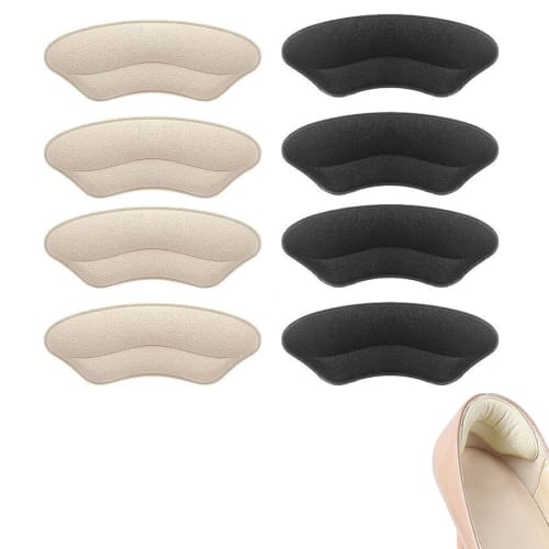 FineGood Heel Pads, Anti-Blister, Adjustable Size, Prevents Shoes from Slipping Off, Heel Cushion, Anti-Slip, Anti-Slip, with Adhesive Stickers, Unise