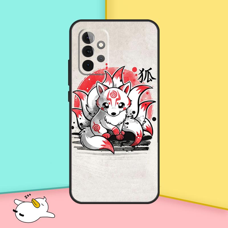 Kitsune Fox Art Case For Samsung Galaxy A36 A56 A16 A33 A13 A23 A52 A32 A12 A54 A34 A14 A53 A15 A35 A55 A17