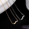 Banyan Tree Heart-Shaped Clavicle Necklace - S925 Silver, Light Luxury Design 2023