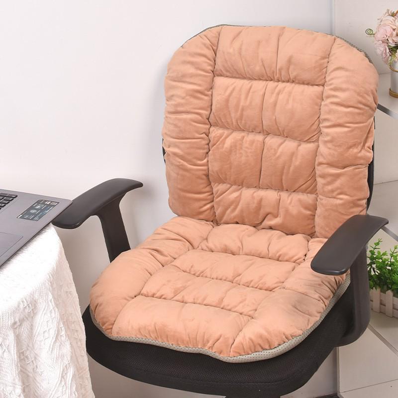 Integrated Heated Office Chair and Backrest Cushion