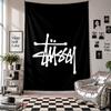 Wall TapestryStussy Art Hanging Cloth Decorative Background Cover for Room Decoration