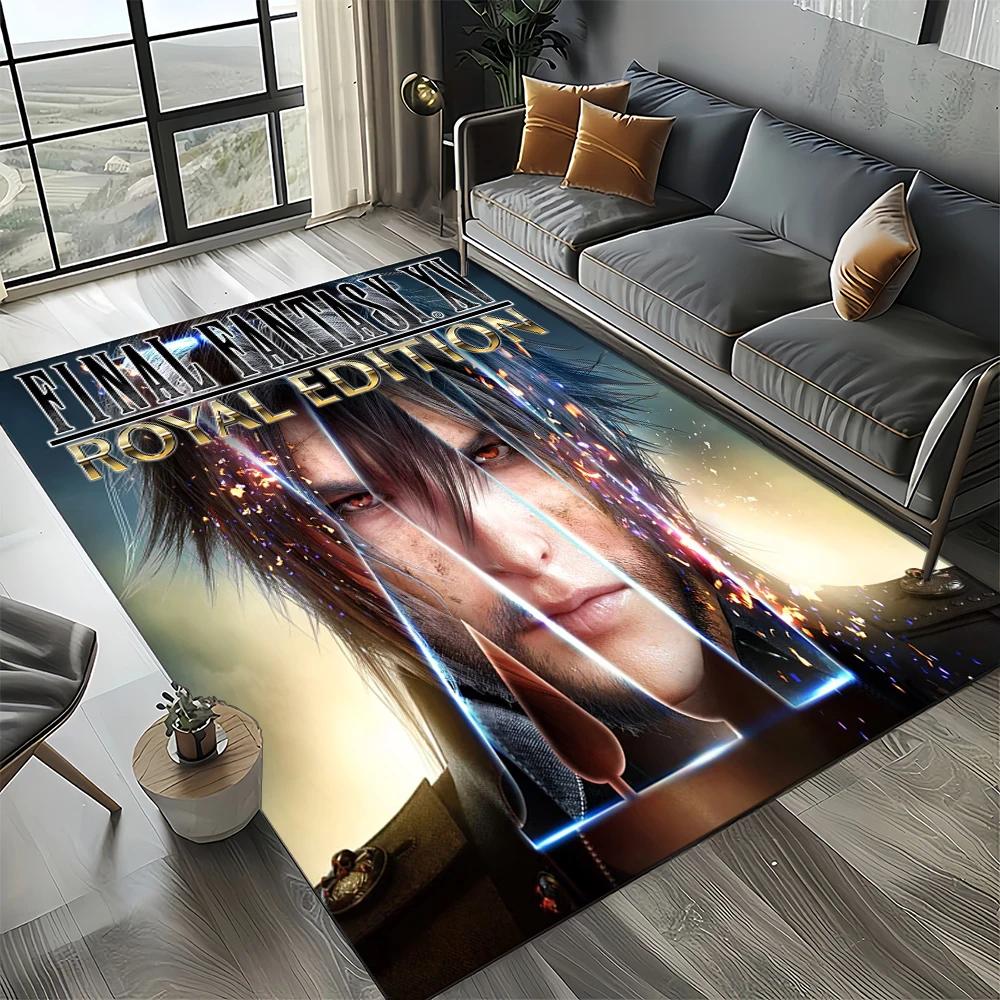2025 New Style Cloud Tifa Aerith Final Fantasy Games Carpet Rug for Home Living Room Bedroom Sofa Doormat Non-slip Floor Mat