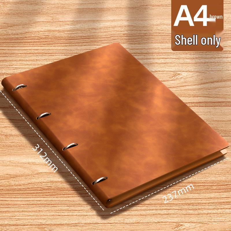 A4/B5/A5 Loose-Leaf Notebook with Custom Logo for Business or Personal Use