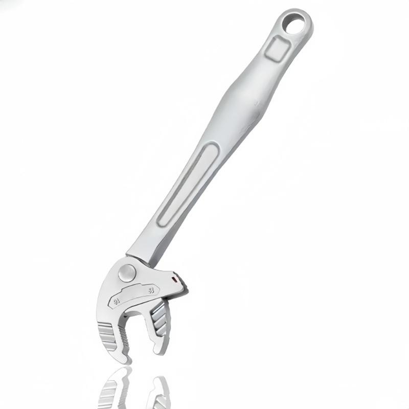 Practical Adjustable 360 Rotating Jaw Wrench Industrial Fastener Tool For Industrial Bolts And Mechanical Applications