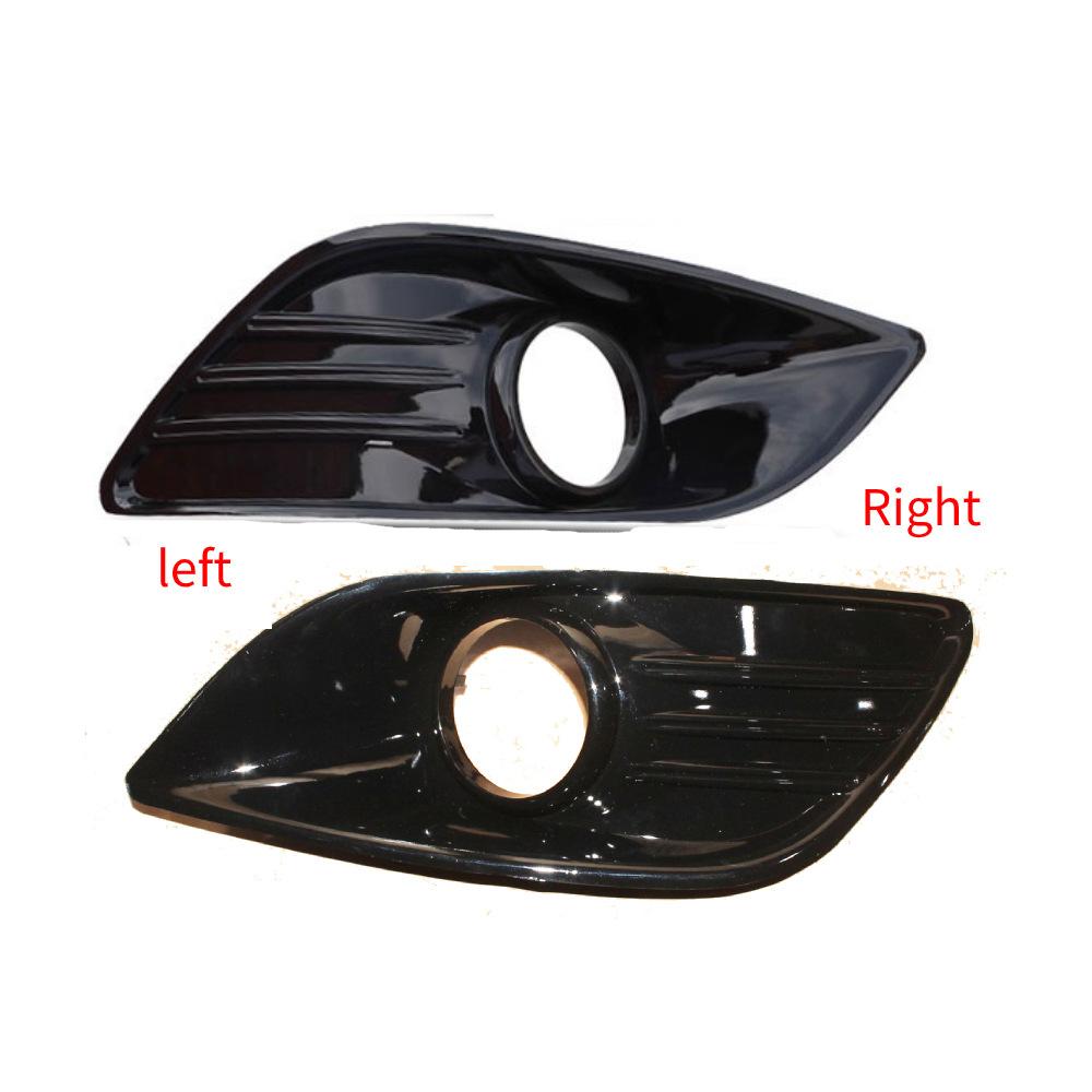 For Ford Focus 2009 3 Car Light Frame Fog Light Front Grille, Painted Fog Light Frame Left DM59R19953CAW Right DM59R19952CAW