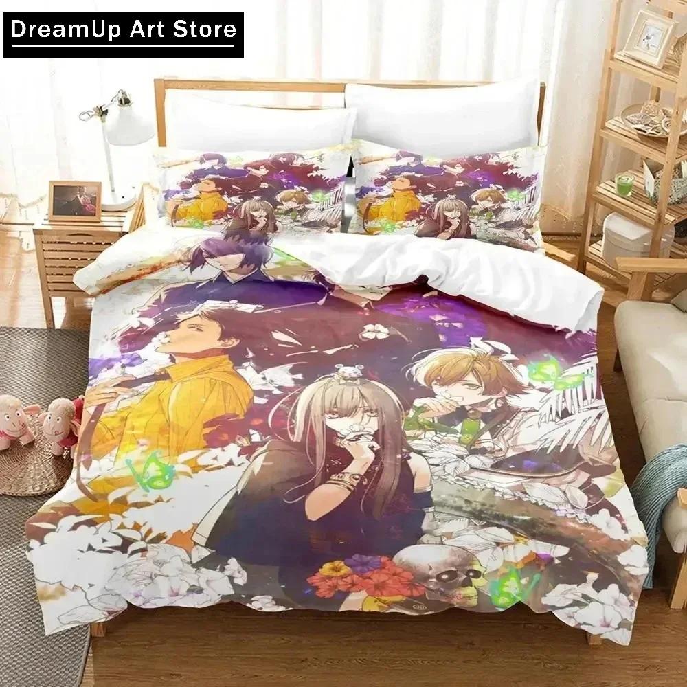 3D Print Fashion Anime Game Olympia Soire Bedding Set Boys Girls Twin Queen Full Size Duvet Cover Pillowcase Bed Adult Bedroom